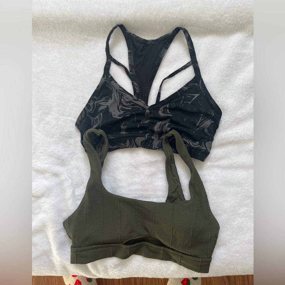 gymshark + aerie sports bra - for the price of one :)